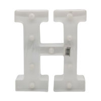 Imagen de Lámpara led letra H 7 led, 2AA