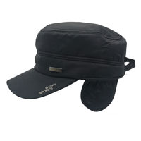 Imagen de Gorro de adulto, de tela avión, con orejeras