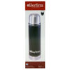 Imagen de Termo 500cc bala forrado color negro, pico botón, base antideslizante, Berlina