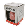 Imagen de Mate con tapa 220ml Berlina ROJO, doble pared de acero inoxidable en caja