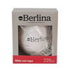 Imagen de Mate con tapa 220ml Berlina BLANCO, doble pared de acero inoxidable en caja