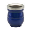Imagen de Mate Berlina, 140ml doble pared de acero inoxidable, AZUL, en caja