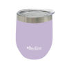Imagen de Mate con tapa 220ml Berlina VIOLETA, doble pared de acero inoxidable en caja