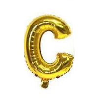 Imagen de Globo metalizado 16" letra C DORADO