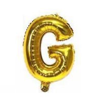 Imagen de Globo metalizado 16" letra G DORADO