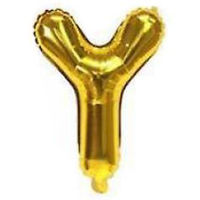 Imagen de Globo metalizado 32" letra Y DORADO