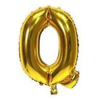 Imagen de Globo metalizado 32" letra Q DORADO