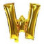 Imagen de Globo metalizado 32" letra W DORADO