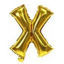 Imagen de Globo metalizado 32" letra X DORADO