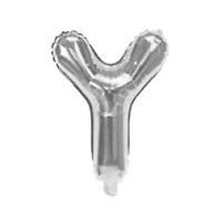Imagen de Globo metalizado 16" letra Y PLATEADO