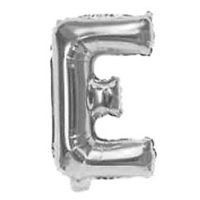 Imagen de Globo metalizado 32" letra E PLATEADO