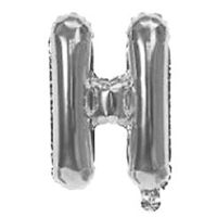 Imagen de Globo metalizado 32" letra H PLATEADO