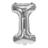 Imagen de Globo metalizado 32" letra I PLATEADO