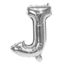 Imagen de Globo metalizado 32" letra J PLATEADO