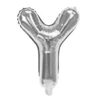 Imagen de Globo metalizado 32" letra Y PLATEADO