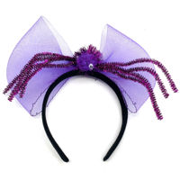 Imagen de Tiara de plástico, con diseño halloween, en bolsa, varios colores