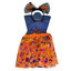 Imagen de Disfraz pollera y tiara para halloween, en bolsa