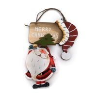 Imagen de Adorno navideño de madera y resina, para colgarvarios modelos