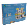 Imagen de Puzzle de cartón, castillo 3D para pintar con crayolas, en caja XALINGO