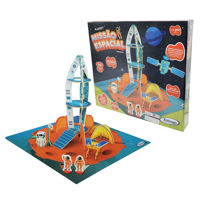 Imagen de Puzzle 3D, madera, misión espacial 50 piezas, XALINGO, en caja
