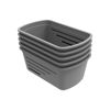 Imagen de Caja organizadora de plástico SOPRANO 5L GRIS