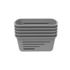 Imagen de Caja organizadora de plástico SOPRANO 5L GRIS