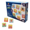 Imagen de Juego de mesa, memoria, frutas 24 piezas de madera, XALINGO, en caja