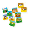 Imagen de Juego de mesa, memoria, animales con sus crías, 20 piezas de madera, XALINGO, en caja