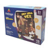 Imagen de Puzzle de madera, 15 piezas, XALINGO, en caja