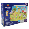 Imagen de Encastre de madera, 6 piezas de granja, XALINGO, en caja