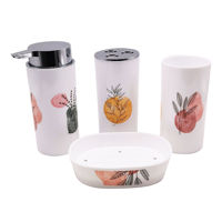 Imagen de Dispensador de jabón de plástico, con accesorios,en caja