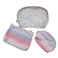 Imagen de Neceser de PVC con cierre, x3, en bolsa