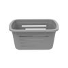 Imagen de Caja organizadora de plástico SOPRANO 1.5L GRIS