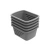 Imagen de Caja organizadora de plástico SOPRANO 1.5L GRIS