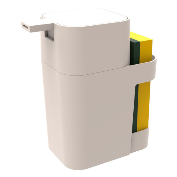 Imagen de Dispensador de jabón de plástico BEIGE SOPRANO