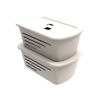 Imagen de Caja organizadora de plástico con tapa SOPRANO 5L BEIGE