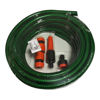 Imagen de Manguera flexible de riego 16mm 20m, PVC y goma con puntero y acople BERLINA HOME