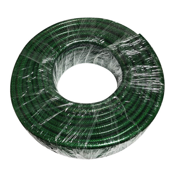 Imagen de Manguera trenzada de riego 1/2" 20m, PVC BERLINA HOME