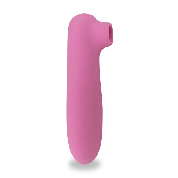 Imagen de Estimulador succionador de clítoris de silicona 10 velocidades 60´duración, recargable USB, en caja XXOO