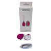 Imagen de Vibrador bala con control remoto 8 velocidades alcance 12m 2AA, en caja XXOO 2 colores