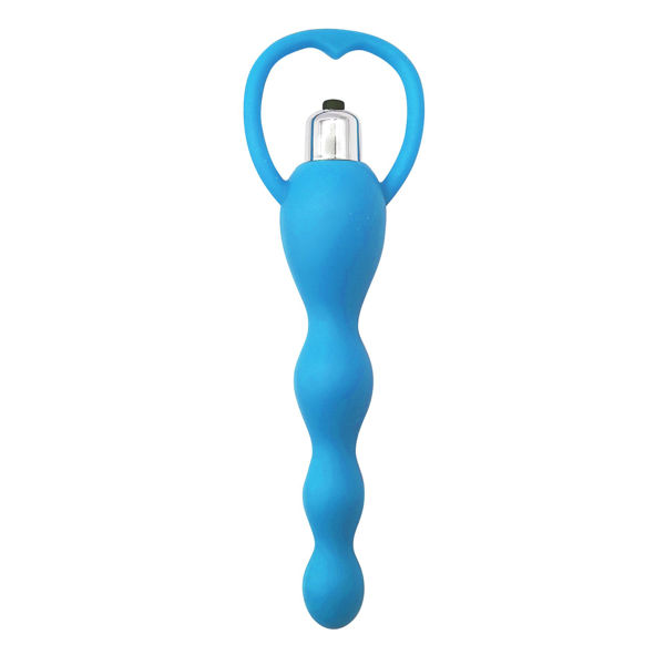 Imagen de Dilatador vibrador anal de silicona en caja XXOO varios colores