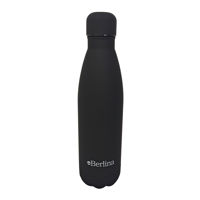 Imagen de Botella deportiva de metal Berlina 500ml NEGRO