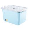 Imagen de Caja organizadora de plástico 98L, con ruedas 2 colores