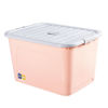 Imagen de Caja organizadora de plástico 98L, con ruedas 2 colores