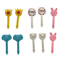 Imagen de Tenedor infantil mini pincho x10, en bolsa