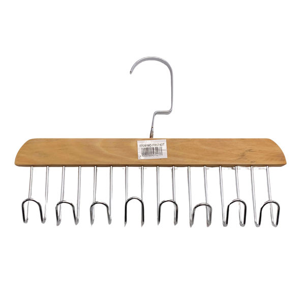 Imagen de Percha de madera para corbatas