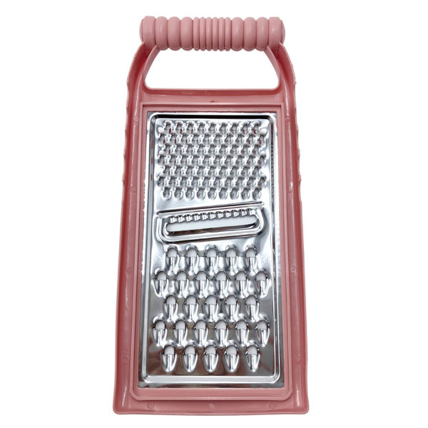 Imagen de Rallador de metal con borde plástico, en bolsa varios colores