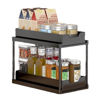 Imagen de Organizador de plástico con bandejas corredizas, ideal para bajo mesada, en caja