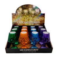 Imagen de Lámpara LED portátil mini varios colores CAJA x12