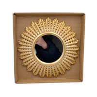 Imagen de Espejo decorativo de plástico 24cm 2 colores